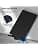 CACOE Case Compatible with Samsung Galaxy Tab A11+ Plus 2025/ A9+ Plus 11 Zoll, Slim Tempered Glass Case with Stand Function, Black - Image 6