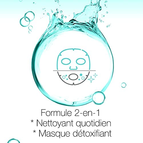 Neutrogena – Masque Argile Skin Detox Purifiant 2 en 1 (tube de 150 ml) – Masque anti-toxines et traces de pollution – Masque visage pour un teint éclatant - Image 7