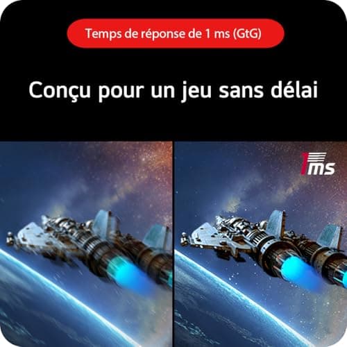 LG Ultragear™ 27GS60QC-B.AEU Ecran PC Gaming 27" - Dalle VA résolution QHD (2560x1440), 1ms 180Hz, HDR 10, sRGB99% (CIE1931), AMD FreeSync, inclinable, réglable en Hauteur - Image 4