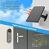Solar Panel Power Supply for Google Nest, Eufy Doorbell 2K, IP66 Waterproof Solar Panel with Charging 5V 10W, 3M Cable, for Ring Video Doorbell 2, 3, 3+, 4 Plus - Image 6
