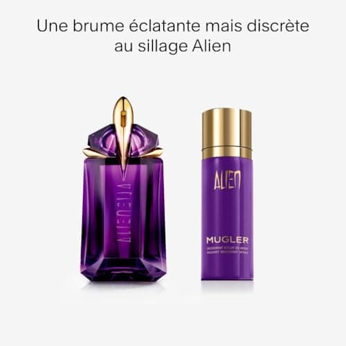 MUGLER Alien Deodorant Spray for Women, Softens, Protects, Perfumes, Long-Lasting, Deodorant Spray for Women 100 ml - Image 4