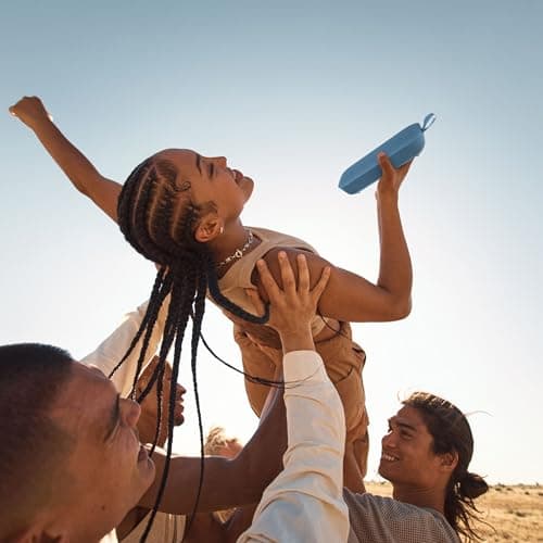 Bose SoundLink Flex (2e gén) Enceinte Bluetooth, Enceinte d’extérieur ultra-portable avec son haute fidélité, 12 h d’autonomie, Enceinte résistante étanche à l’eau, Bleu Crépuscule - Image 4