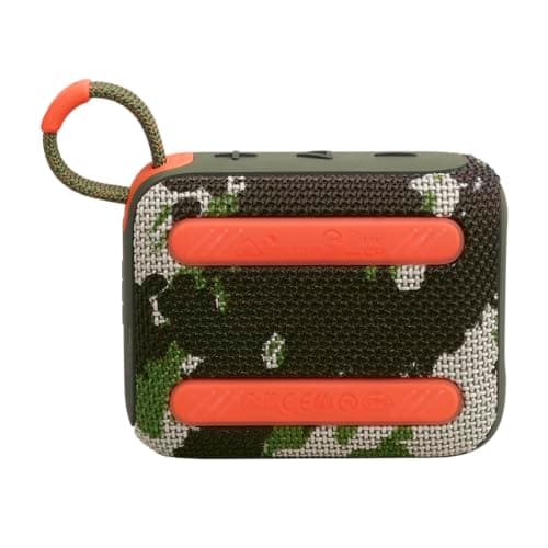 JBL GO 4 Ultra Portable Bluetooth Speaker, JBL Pro Sound, Powerful Bass, 7 Hours Playtime Boost Function, IP67 Water and Dust-Proof, Camouflage Pattern - Image 7