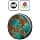 Head Case Designs sous Licence Officielle Alyn Spiller Wood and Resin Aqua Mix Art Vinyle Peau Compatible avec Amazon Echo Dot (2nd Gen) - Peau Uniquement Echo Dot (2nd Gen) n'est Pas Inclus - Image 3