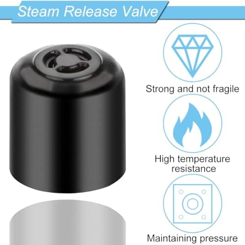 Steam Release Valve Gasket Anti-Clogging Protective Cover Replacement Parts for Instant Pot Ultra 60 Duo Nova 60 and Duo Crisp 11in1 Air Fryer 6qt - Image 4