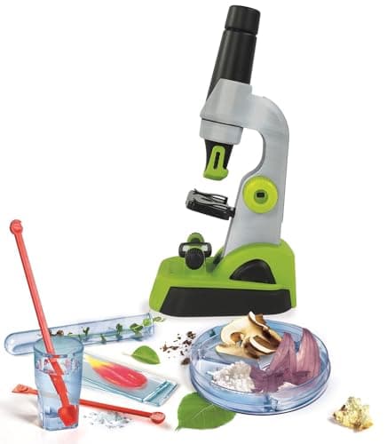 Clementoni | Mon Premier Microscope – Scientific Toy for Children 8+ | Zoom up to 150x | Observation Kit with Blades and Accessories | Natural Science Activity | Educational Gift Idea - Image 3