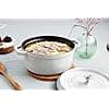 STAUB White Truffle Round Casserole Dish - Size - 24 cm - Image 4