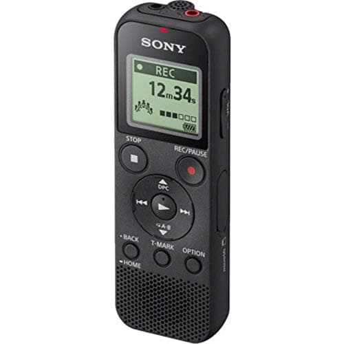 Sony ICD-PX370 4GB Digital Voice Recorder with Micro SD Slot USB Black - Image 3