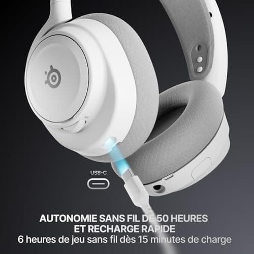 SteelSeries Casque sans fil Arctis Nova 7X multi-plateforme Gen2-Contrôle des applications en temps réel - 50H+ -Haut-parleurs magnétiques en néodyme -Mixable 2,4GHz/Bluetooth-Xbox,PC,Switch1/2,Mobile - Image 6