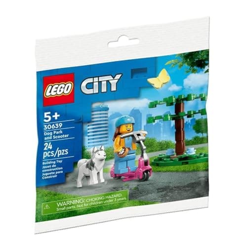 LEGO LEGO City-Polybag CityPolybag Hundepark und Roller Bausatz (30639) - Image 2