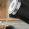Russell Hobbs Brontë Electric Kettle [1.7L, 2400W] (Matte Black Design, Pouring Spout, Water Level Indicator, Cable Reel, Lighting, Automatic Lid Opening, 360° Base) 26750-70 - Image 4