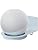 shinar Universal Metal Dot 4/Dot 5 Homepod Mini/Google Home Mini Space Saving Mounting Accessories for Dot 4/Dot 5 and Homepod Mini Stand with Integrated Cable Management White - Image 2