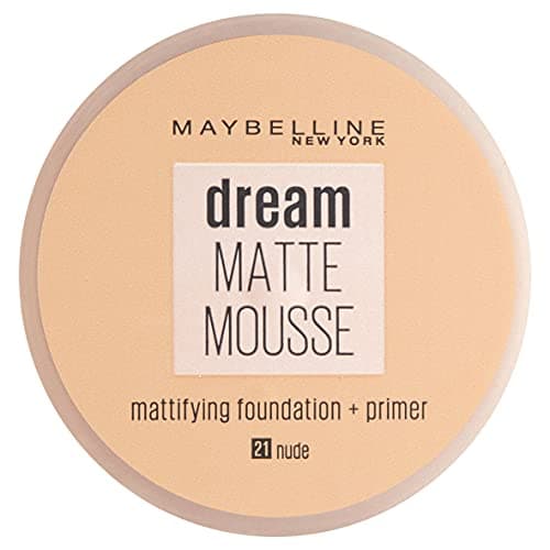 Maybelline Dream Matte Mousse Fond de Teint SPF15 21 Nude 18 ml - Image 3