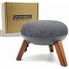 Real Wood Stand Non Slip Stable Home Mini Speaker Nest Tripod Stand with Metal Frame Compatible with Google Home - Image 3