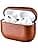 Leather Case for AirPods Pro 3 2025, ICARER Leather Shock-Resistant Premium Case Cover for Apple AirPods Pro 3 2025 Headset Charging (LED Visible) Support Wireless Charger - Brown - Image 3