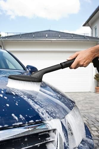 Kärcher K Silent Anniversary Edition pressure washer, max. pressure 130 bar, max. flow rate 420 l/h, extremely quiet, with eco!Booster for effective cleaning, black - Image 5