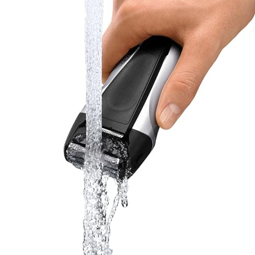 Braun Men's Razor Series 1 Electric Shaver with Long Hair Clipper Electric Shaver 170s Black Valentine's Day Gift - Image 5