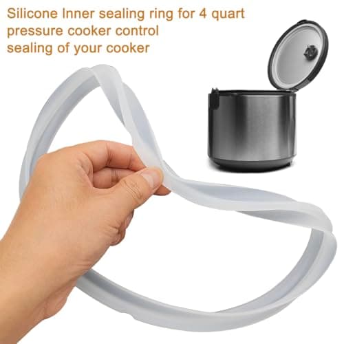 Silicone Sealing Rings Compatible with Instant Pot 6 Quart Pressure Cookers 1 Piece Replacement Silicone Gasket Seal Ring Fits IP-DUO60 DUO50 LUX60 LUX50 CSG60 - Image 6