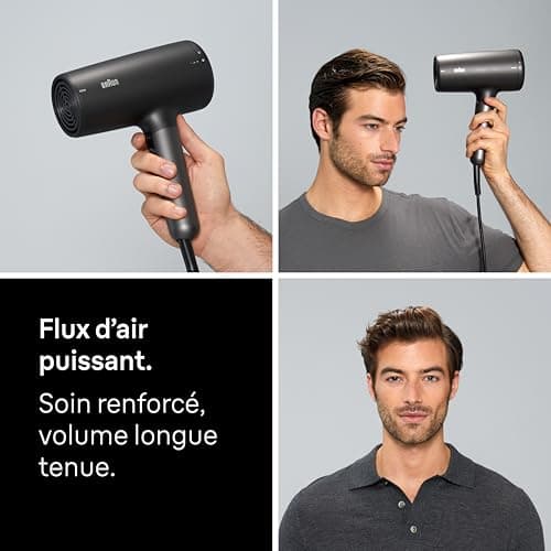 Braun HD4.2 Hair Dryer, High Performance Hair Dryer with Diffuser and Concentrator, Super IONTEC Technology, 2100W HTDC Motor with 3 Heat Modes and 3 Speed Modes, BRHD425E - Image 9