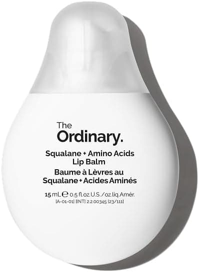 The Ordinary Baume à Lèvres au Squalane + Acides Aminés, pour les lèvres, le coude et les cuticules, 15 ml