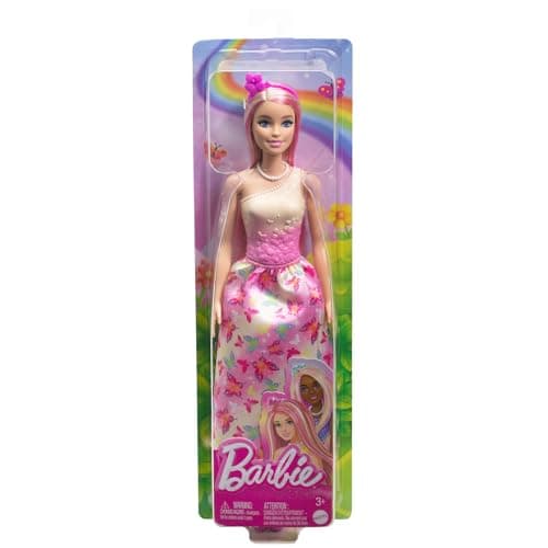 Barbie Poupées Sirènes avec cheveux fantaisie et serre-tête, jouets sirènes avec bustiers inspirés de coquillages et nageoires colorées, HRR08 - Image 7
