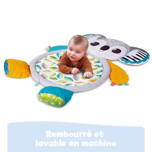 VTech - Koala Cuddle Play Mat, Sensory and Evolving Baby Activity and Development Toy, Rattles and Teething Ring, Baby Birth Gift - English Content - Image 5