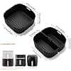 Russell Hobbs 3 in 1 Air Fryer Accessory, XXL 8L Silicone Hot Air Fryer, Reusable, Silicone Insert - Image 8