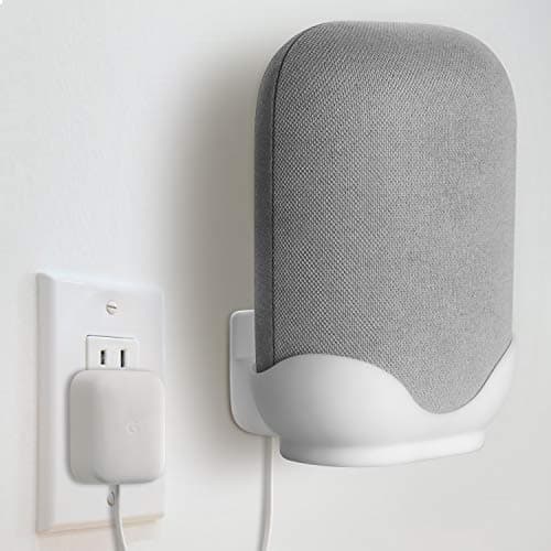 Wall Mount for Google Nest Audio, Google Nest Audio Desktop Speaker Mount, Wall Mount for Google Nest Speaker Stand, Space-Saving Stand with Built-in Cable Management - Image 5