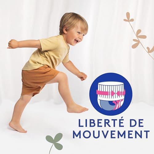 Lotus Baby Douceur & Confort - Couches-culottes Bébé Taille 5 (enfant 12-20 kg) Pack 1 Mois - 120 Culottes - Image 7
