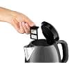 Russell Hobbs Electric Kettle [Ultra Compact] Colours Plus Grey (1L, Fast Boiling, Perfect Flow, Visible Water Level, Anti-Limescale Filter, Energy Saving) 24993-70 - Image 7