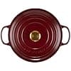 Le Creuset Garnet, 21177289494441 Enamelled Cast Iron Signature Casserole Dish with Lid, Ø 28 cm, Round, 6.7 L, 6.1 kg, Garnet - Image 3