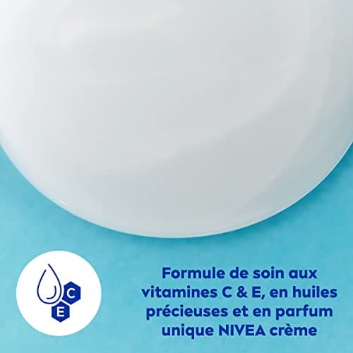 NIVEA Lot Crèmes douche Soin (6 x 250 ml), enrichie à la Vitamine C & E et Huile d'Amande douce, Soin corps hydratant qui nettoie respecte et renforce le microbiome pour peaux sèches - Image 5
