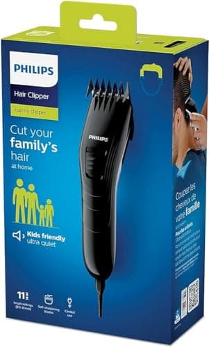 Philips Hair Clipper, Stainless Steel Blades, 11 Cutting Heights, Mains Operated (Model QC5115/15) - Image 7