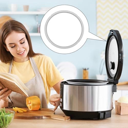 Silicone Sealing Rings Compatible with Instant Pot 6 Quart Pressure Cookers 1 Piece Replacement Silicone Gasket Seal Ring Fits IP-DUO60 DUO50 LUX60 LUX50 CSG60 - Image 7
