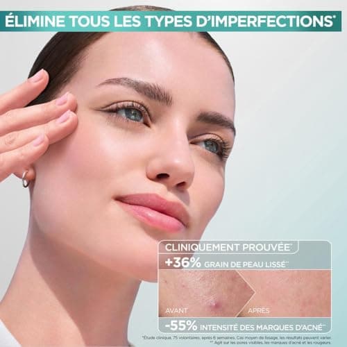 GARNIER Pure Active - Exfoliating Face Care - Reduces Acne Marks & Pores - Niacinamide, AHA & Salicylic Acid - Lightweight Liquid Formula - Vegan & Cruelty Free - Unisex - 120 ml - Image 5