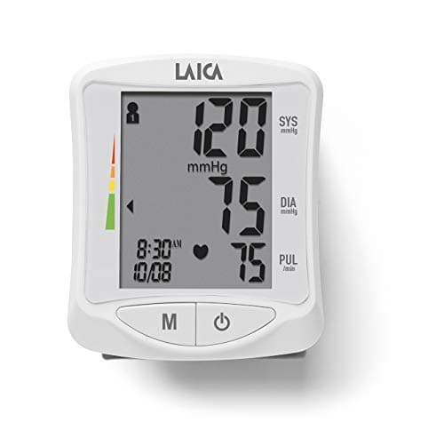 Laica BM1006W Automatic Wrist Blood Pressure Monitor Blood Pressure and Pulse Rate - Image 5