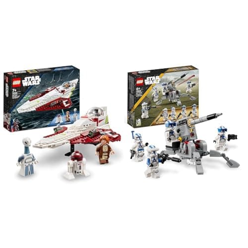 LEGO Star Wars Obi-Wan Kenobi Jedi Hunter and 501st Legion Clone Troopers Battle Pack - Building Games - Image 2
