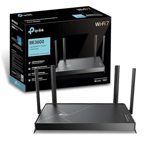 TP-Link Archer BE3600 WiFi Router, Speed up to 3.6Gbps, Dual Band, 2 Ports 2.5G, USB 3.0, 4 High Performance Antennas, EasyMesh, WPA3, Parental Control, Built-in Anti-Virus - Image 2