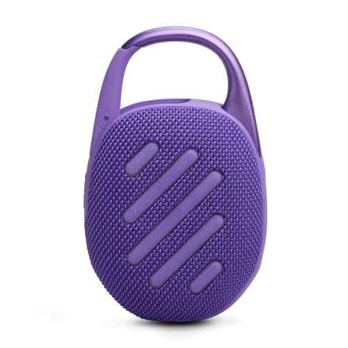 JBL Clip 5, Ultra-Portable Bluetooth Speaker, Built-in Carabiner, JBL Pro Sound, Punchy Bass, 12 Hours Playtime Boost Function, IP67 Water and Dust-Proof, Purple - Image 3