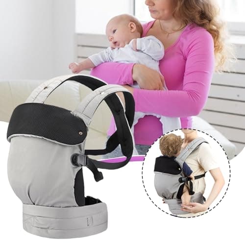 Porte-bébé ergonomique réglable léger et doux pour les activités de plein air, porte-bébé orienté l' | Pour les mamans pour la randonnée, les voyages, l'avion, le shopping, les activités - Image 4