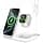 3 in 1 Wireless Charging Station for iPhone 17/16/15/14/13/12/11 Pro/Max/Plus, Fast Induction Charger for Apple Watch Ultra 3/11/10/9/8/7/6, Charging Stand for AirPods 3/4/Pro 3 - Image 2