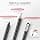 MEKO 3 in 1 Tablet Stylus Pen for iPad Samsung Tablet Smartphone, Highly Sensitive and High Precision Touch Stylus Pen with 10 Replacement Tips (Black + Rose Gold) - Image 3