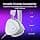 ASUS ROG Delta II White - Wireless Gaming Headset (Official Team Vitality Equipment, Tri-Mode Connectivity, ROG Speednova, 50mm Membranes, Up to 110 Hours of Battery Life, 315g) - Image 7