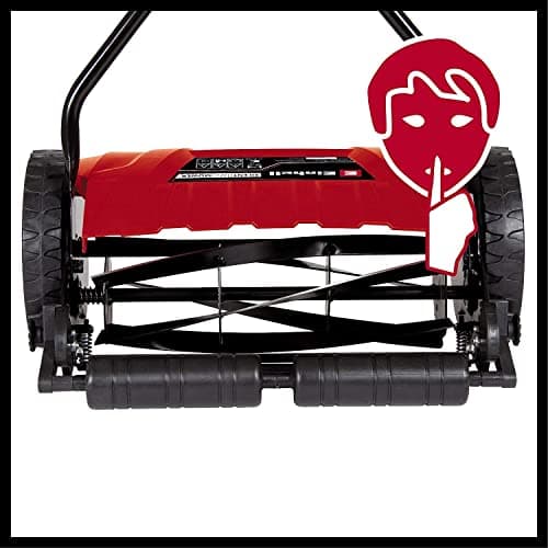 Einhell Tondeuse à Gazon Manuelle GC-HM 38 S-F (Jusqu’à 250 m², réglage de la Hauteur de Coupe sur 4 Niveaux de 13 à 38 mm) - Image 7
