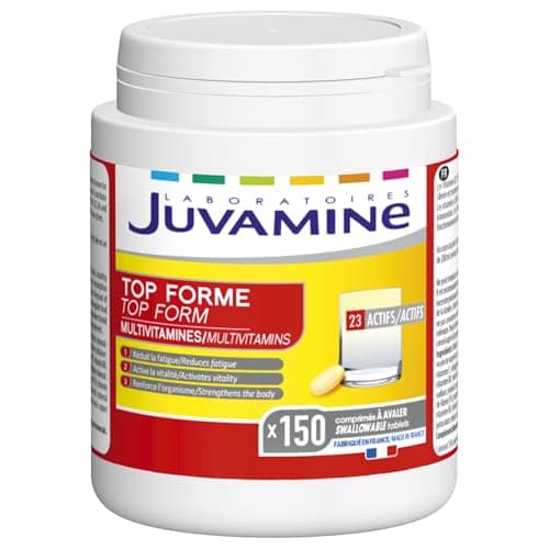 JUVAMINE - Top shape - Vitality - Tonus - 12 Multivitamins & 10 Minerals - Helps reduce fatigue - Supports immunity - 150 tablets - Maxi Format - 5 months - Image 3