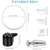 Steam Release Float Valves for Instant Pot Duo 5, 6 Qt, Duo Plus 6 Qt Pressure Cooker Spare Parts Gasket Float Valve Washer Anti-Lock Protection - Image 4