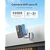 2K Wireless Outdoor Camera, 180° Panoramic, Night Vision, Human PIR, Battery 5200mAh, WiFi6 2.4GHz, Two-Way Audio, IP66, AI Detection, Alexa/Google, Cloud/SD - Image 4
