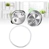 1 PCS Silicone Sealing Ring Accessory Compatible with Instant Pot 5/6 Qt, Pressure Tool 8Qt Silicone Seal Accessories Rubber Sealer Replacement (8Qt White) - Image 5