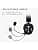 kwmobile Microphone de remplacement compatible avec Logitech G Pro X - Micro de rechange pour casque audio casque gaming - noir - Image 5