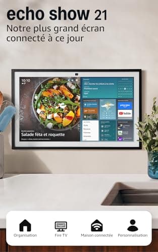 Introducing Amazon Echo Show 21 | A stunning 21" smart display with built-in Fire TV, powerful vibrant sound, immersive HD streaming, and Alexa - Image 3